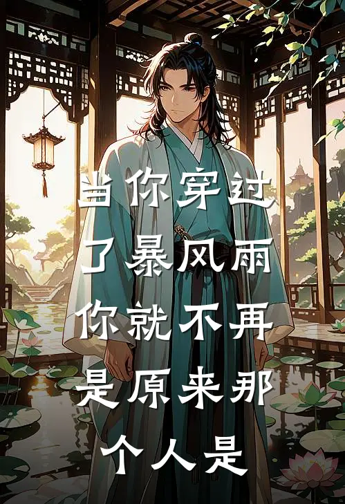 当你穿过了暴风雨,你就不再是原来那个人是