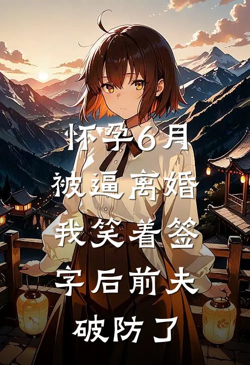 怀孕6月被逼离婚，我笑着签字后前夫破防了