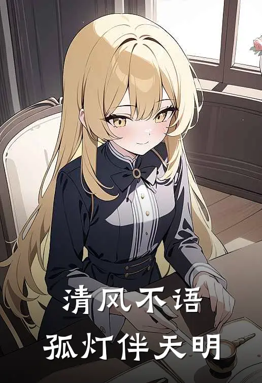 清风不语，孤灯伴天明