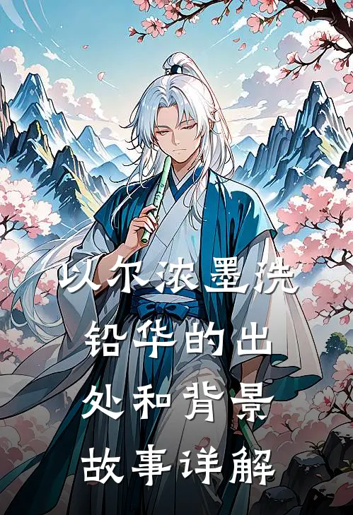 以尔浓墨洗铅华的出处和背景故事详解