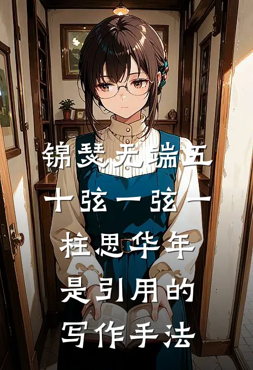 锦瑟无端五十弦一弦一柱思华年是引用的写作手法