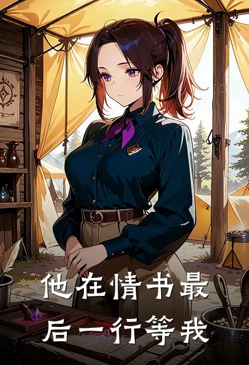 他在情书最后一行等我