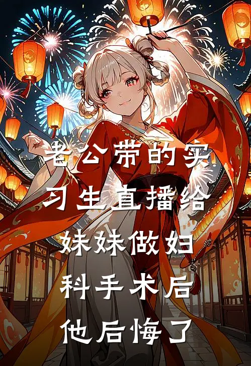 老公带的实习生直播给妹妹做妇科手术后，他后悔了