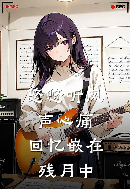 悠悠听风声心痛,回忆嵌在残月中